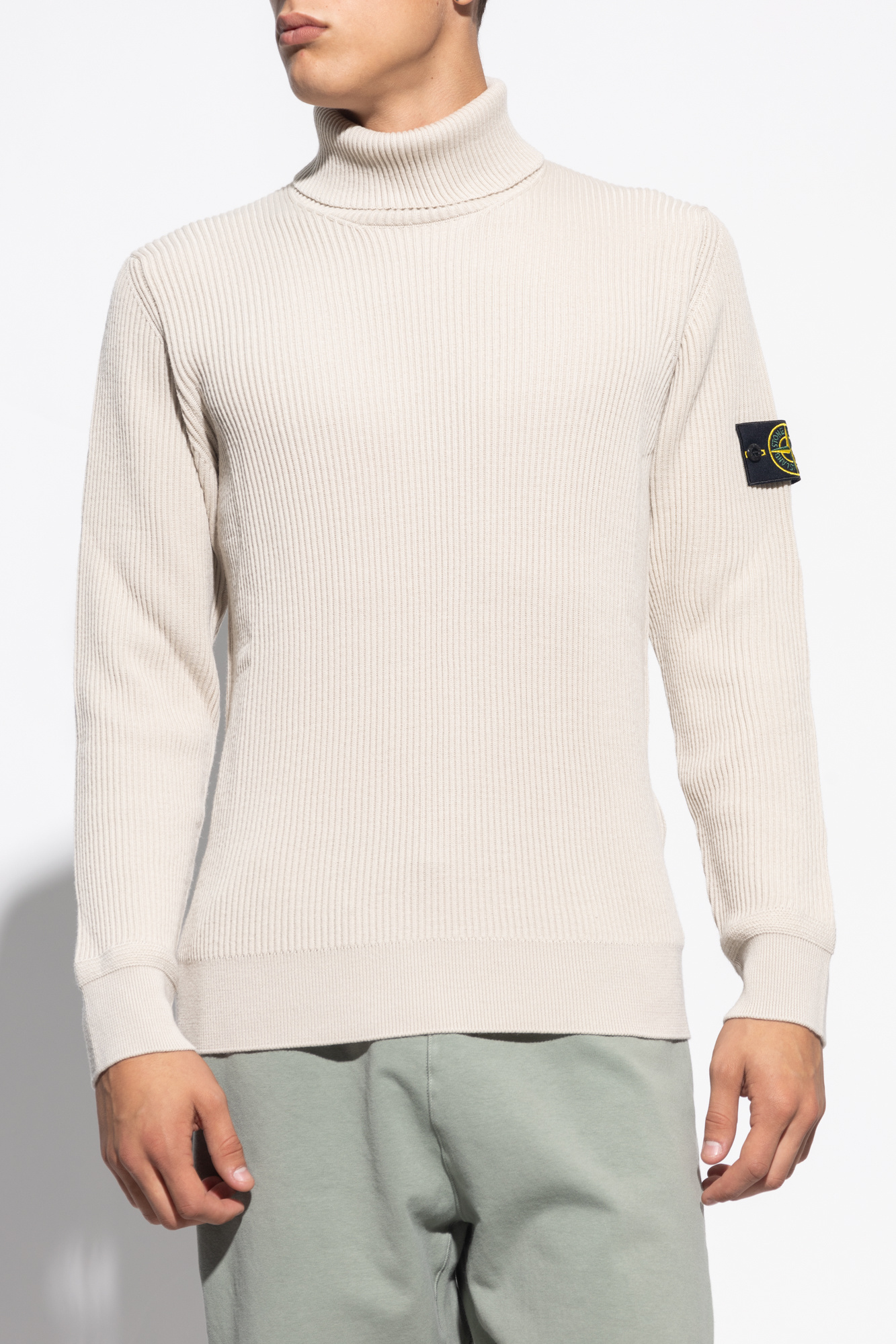 Stone Island Wool turtleneck sweater | Men's Clothing | Vitkac